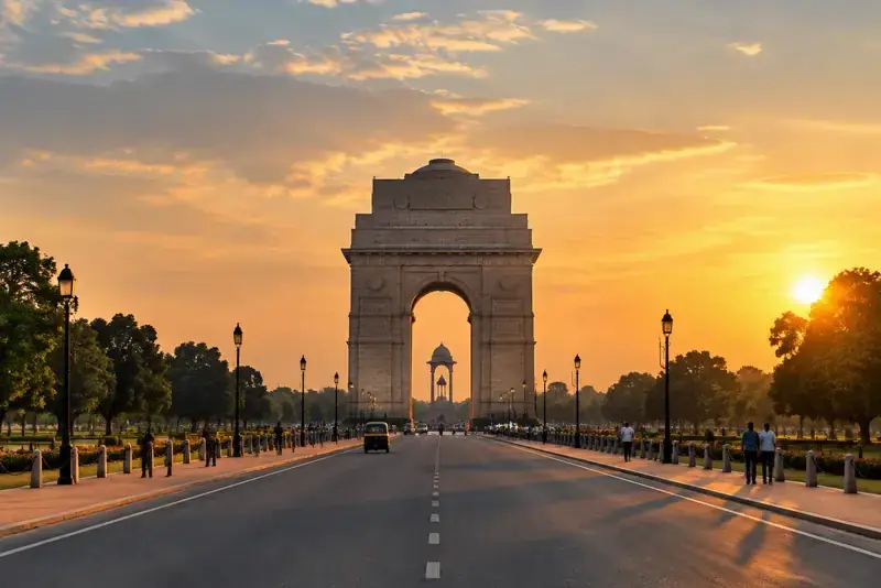 Lucknow to Delhi route
