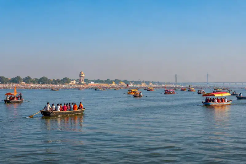 Lucknow to Prayagraj route